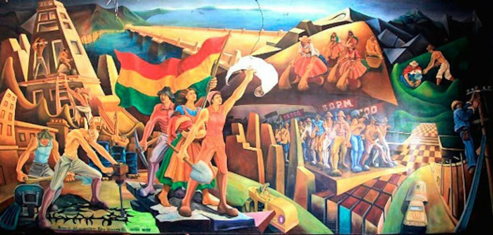 Arte urbano en los cementerios