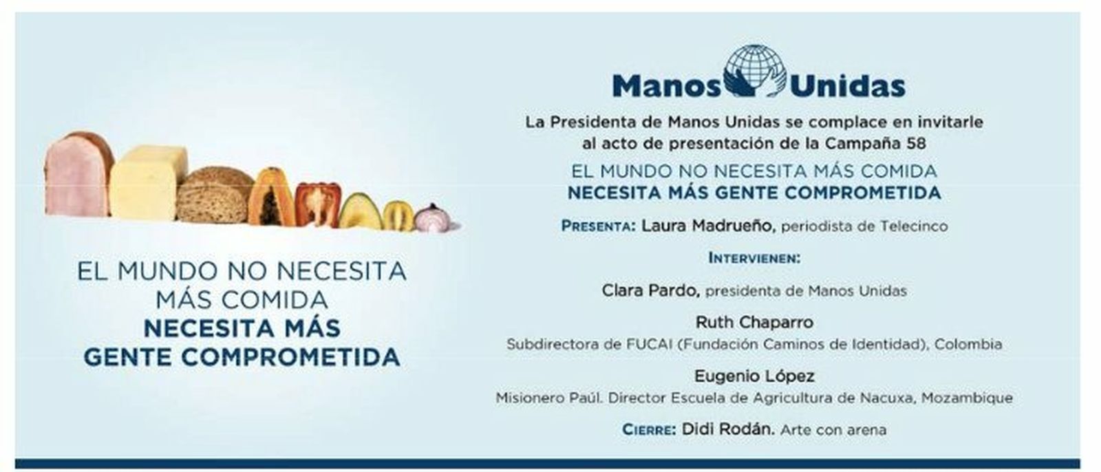 Campaña contra el Hambre de Manos Unidas