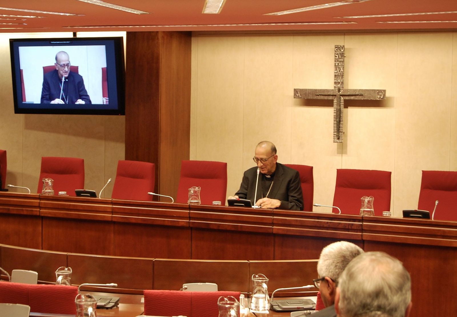 El cardenal Omella, en Añastro