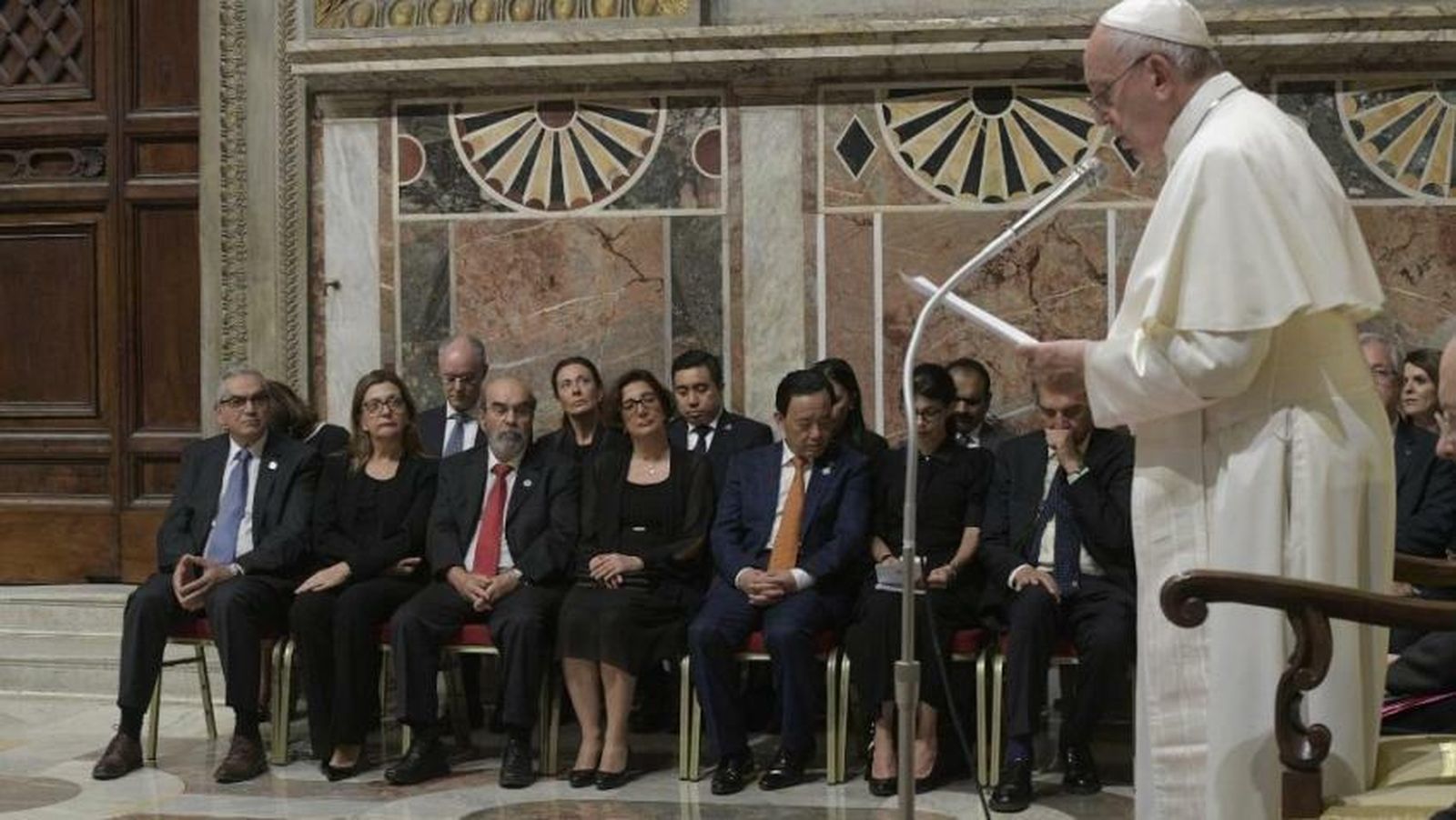 Audiencia del Papa a representantes de la FAO