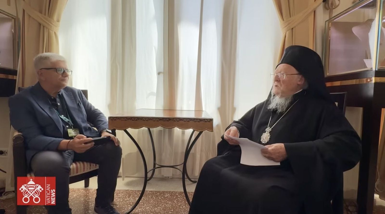 Entrevista a Bartolome I