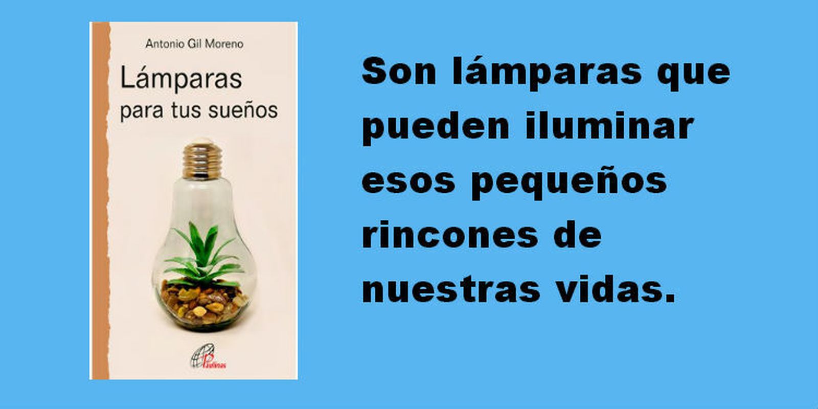 'Lámparas para tus sueños', libro en Paulinas
