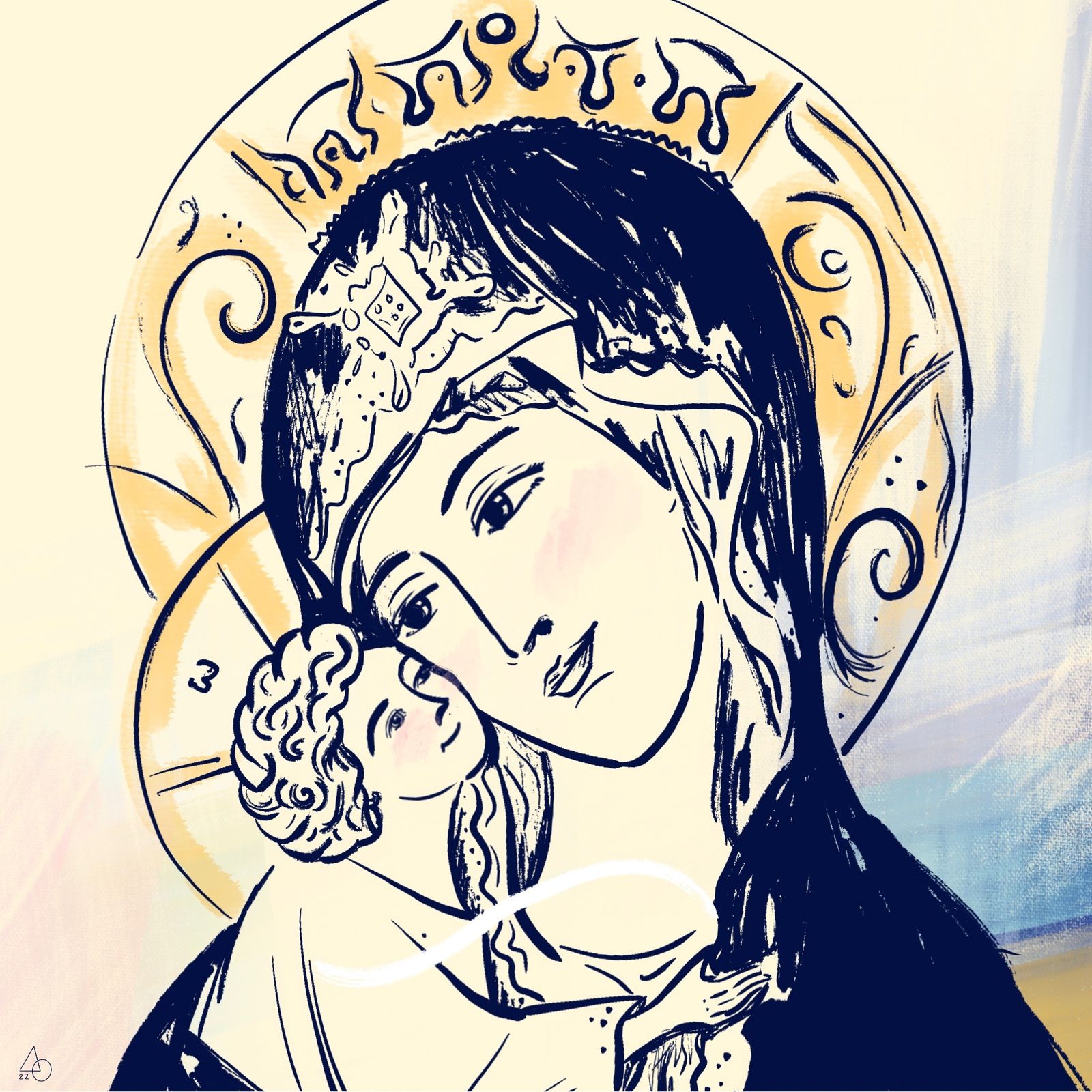 Virgen de la Ternura y Virgen de Kazán - Rusia y Ucrania