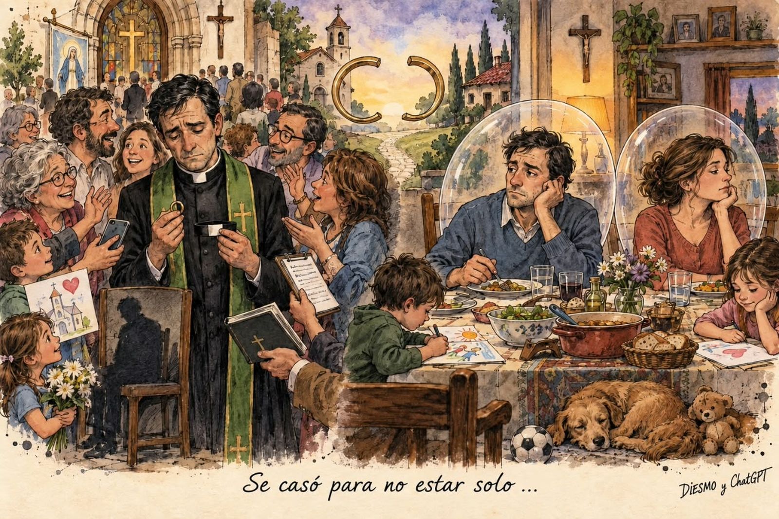 el matrimonio no elimina automáticamente la soledad emocional