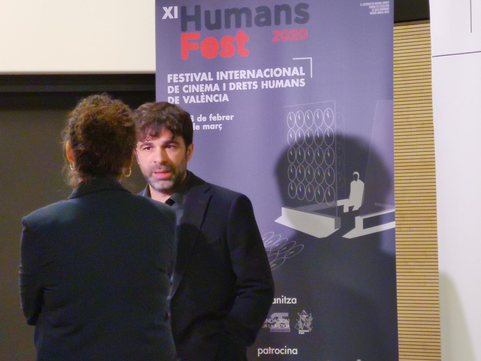 El actor Pepe Viyuela, Premio Paz y Justicia del XI Festival Internacional de Cine y Derechos Humanos de Valencia