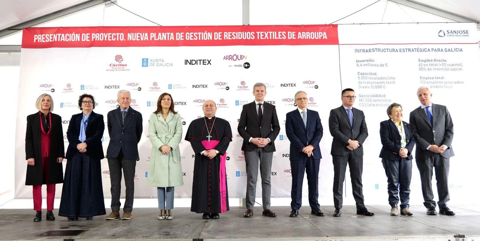 Presentación del proyecto de ampliación de Arroupa