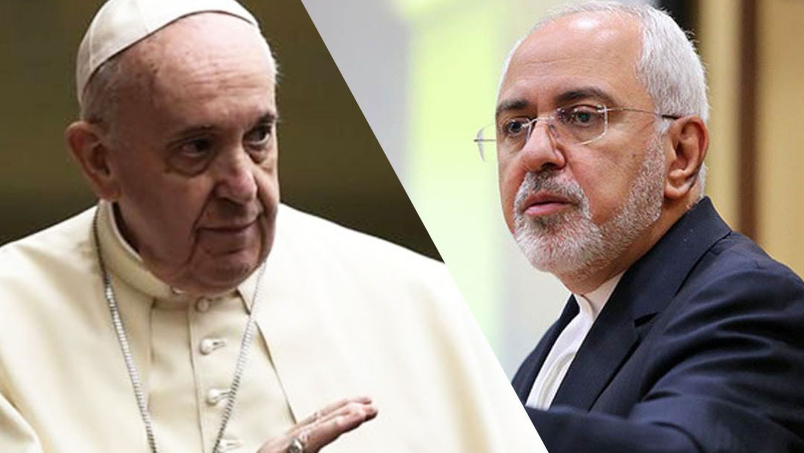 Francisco y Mohamad Javad Zarif