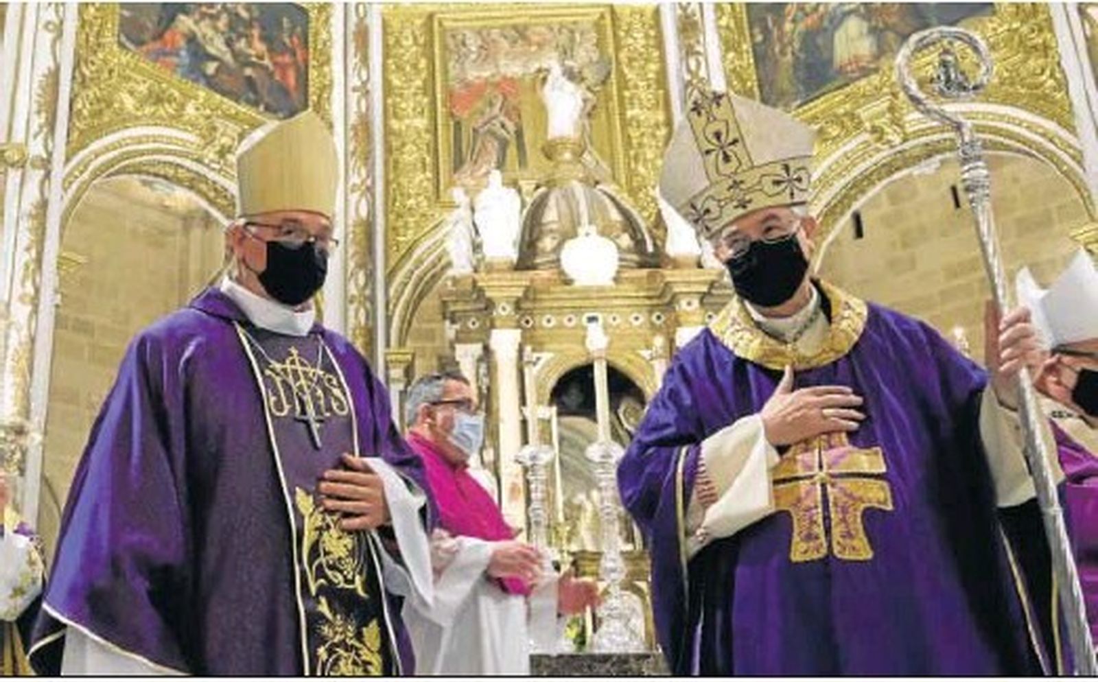 Gómez Cantero y González Montes, en una de las pocas imágenes que hay de ellos juntos