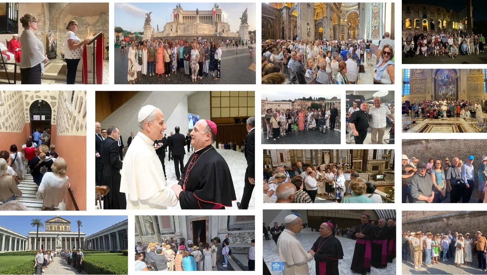 Peregrinación de la arquidiócesis de Santiago de Compostela a Roma