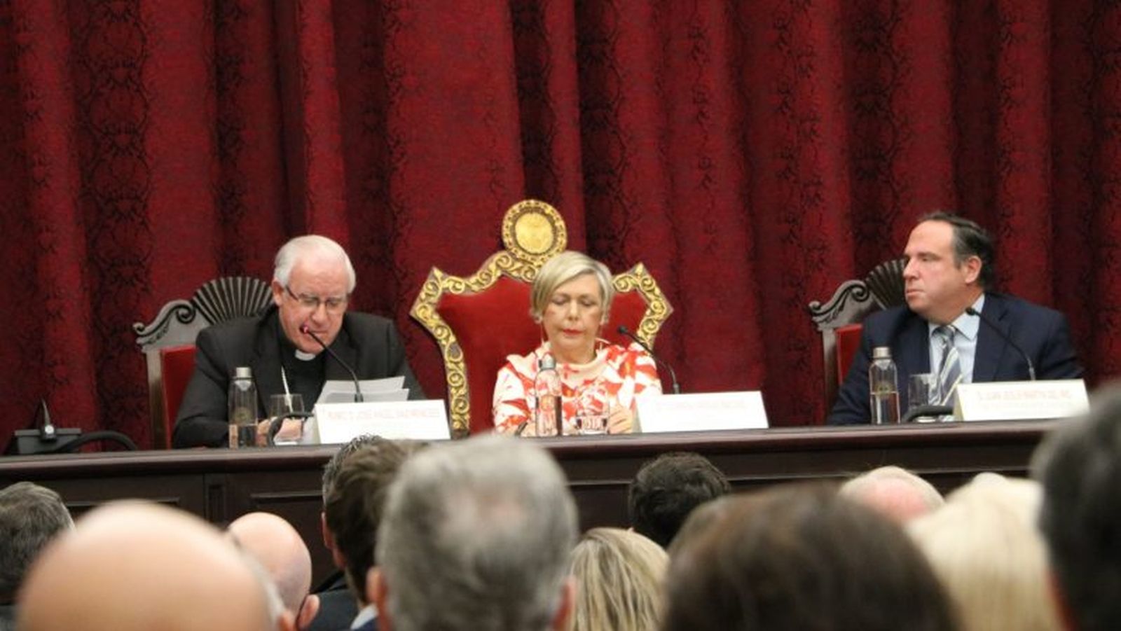 Saiz Meneses, en la Universidad de Sevilla