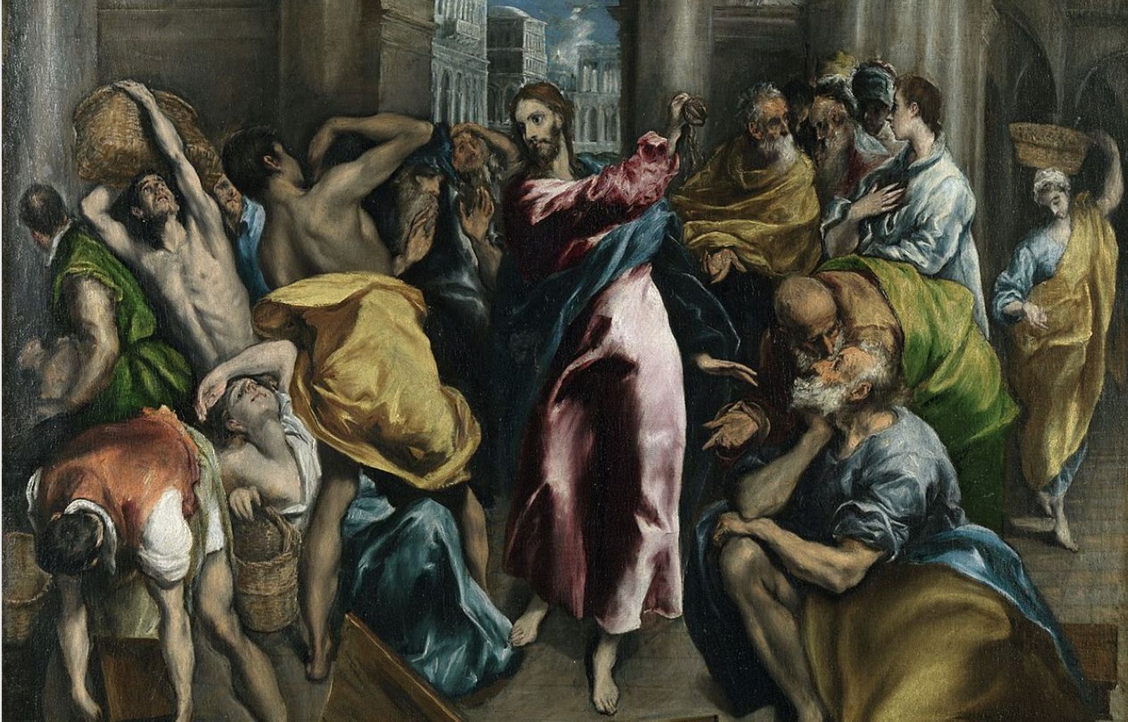 Mercaderes del templo