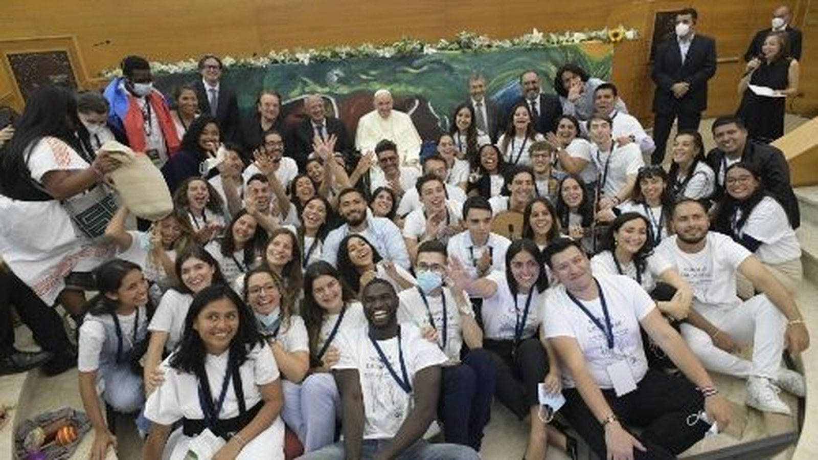 Francisco, con Scholas: "Las mujeres saben más de armonía que los hombres"