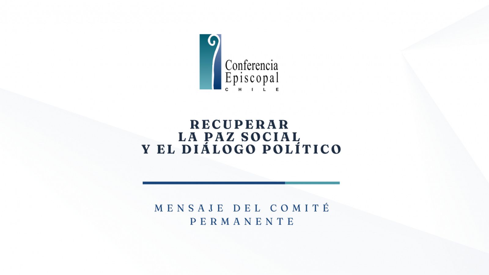 Mensaje de los obispos chilenos