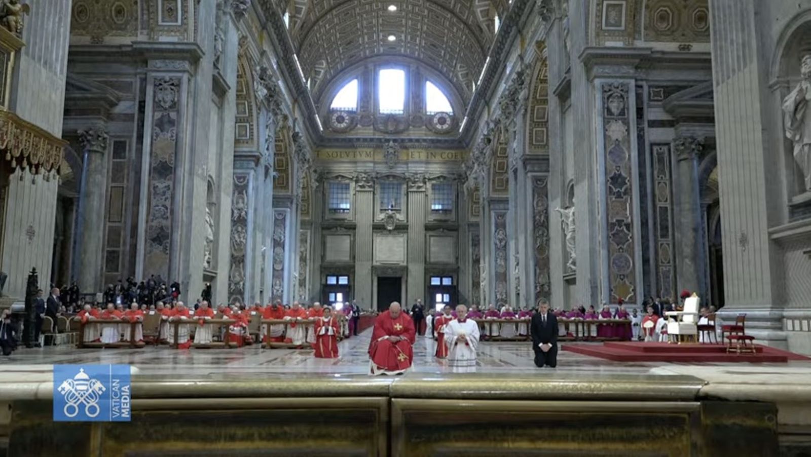 El Papa, en la Pasión del Señor en la basílica de San Pedro