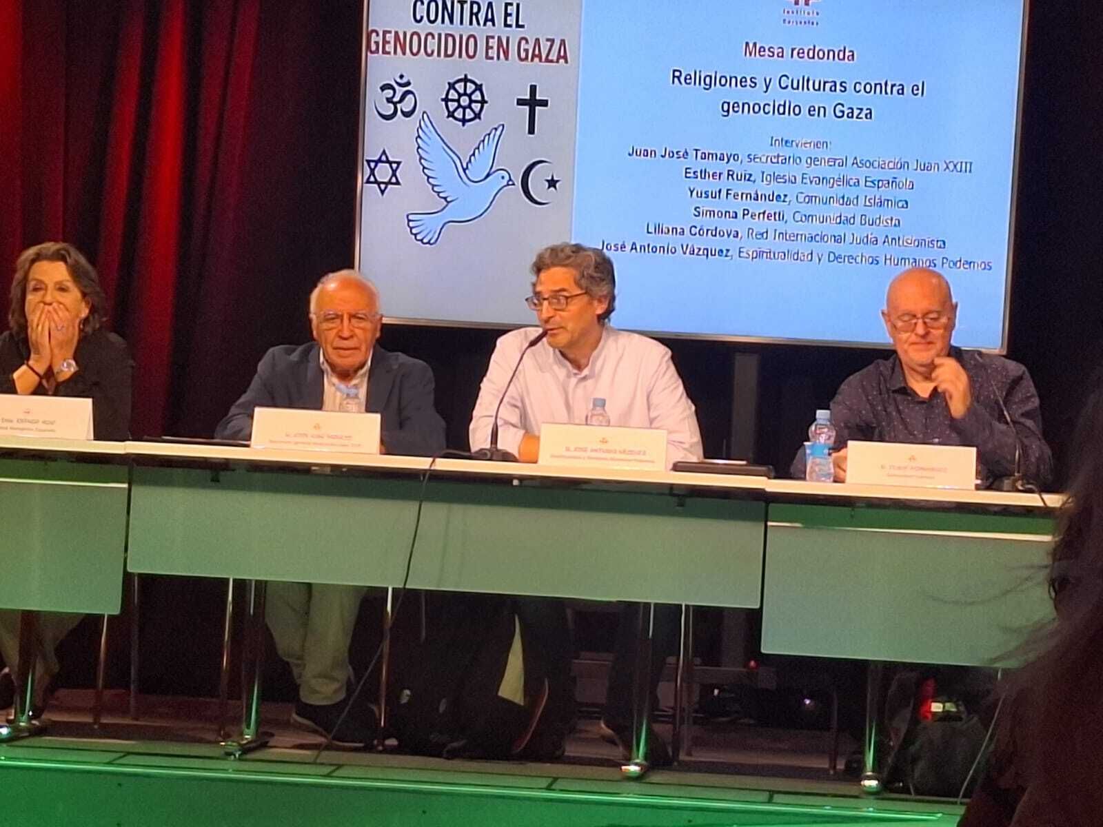 Acto religiones y culturas contra el genocidio