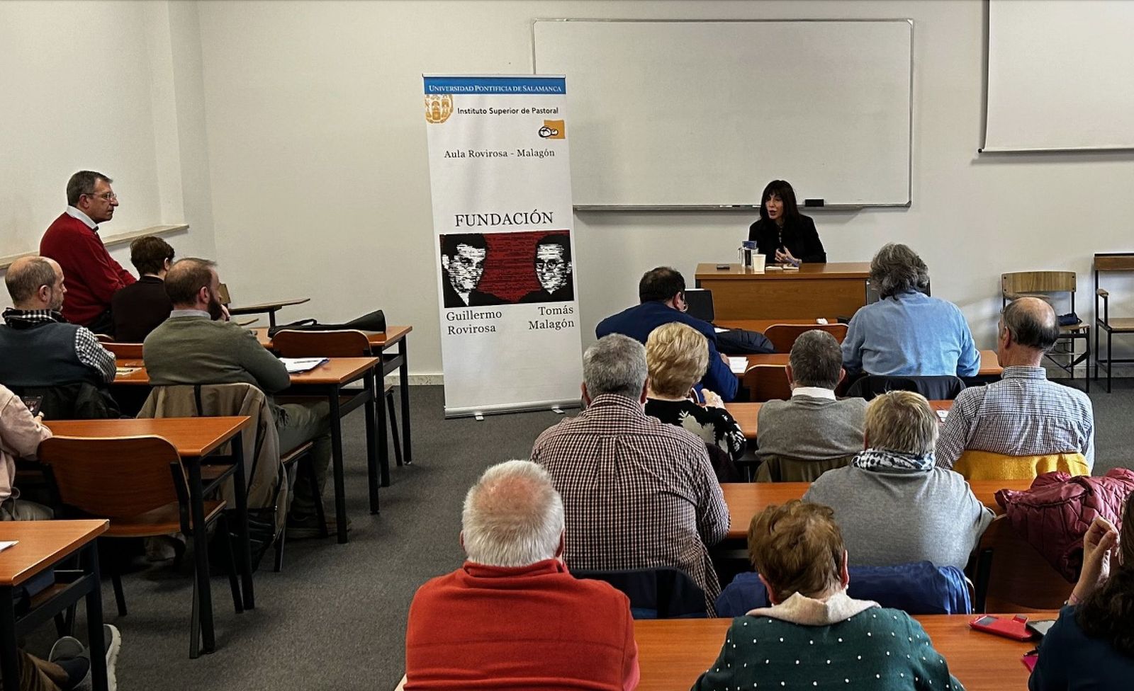 Emilce Cuda, durante su intervención
