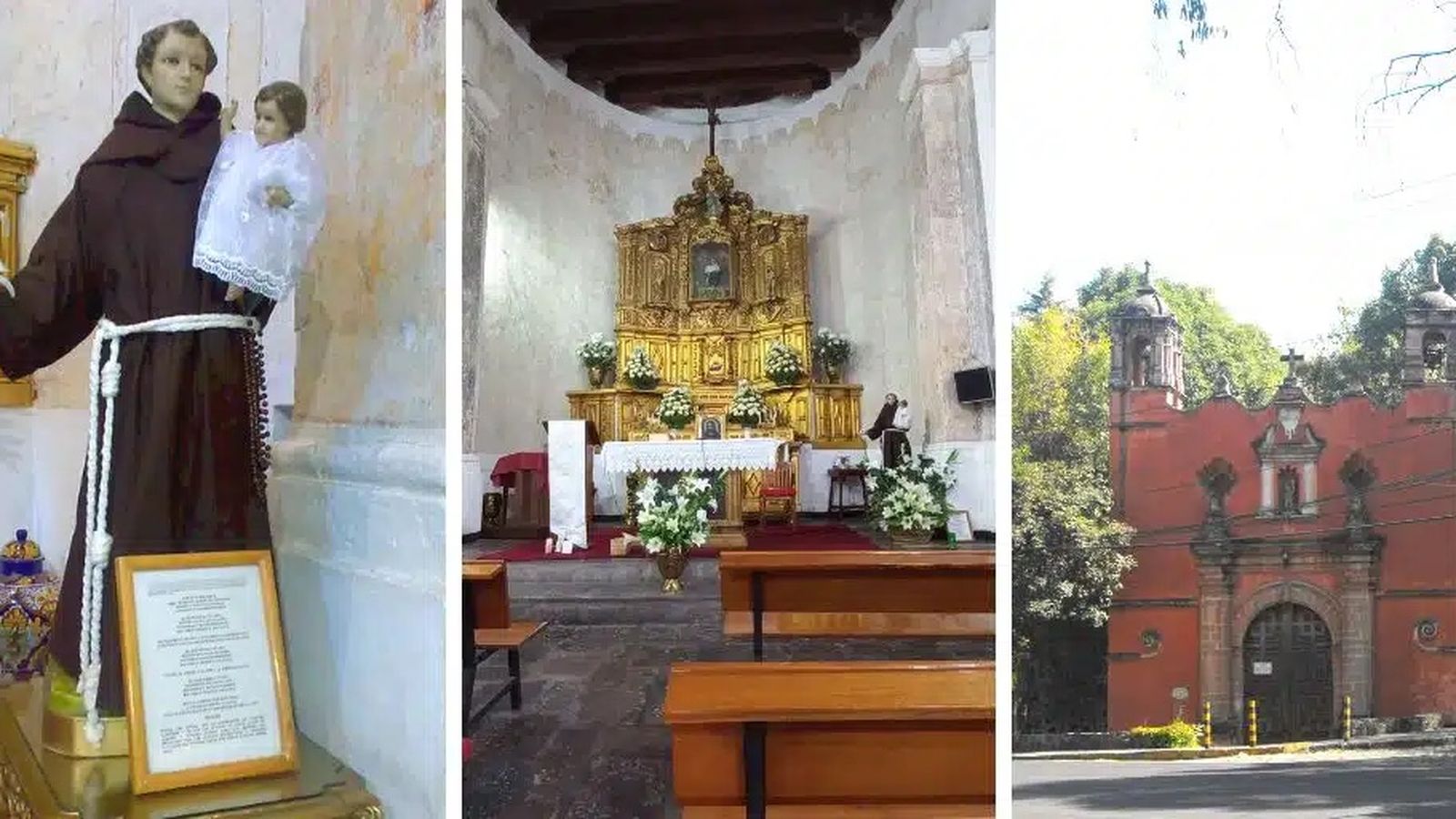 Interior de la capilla