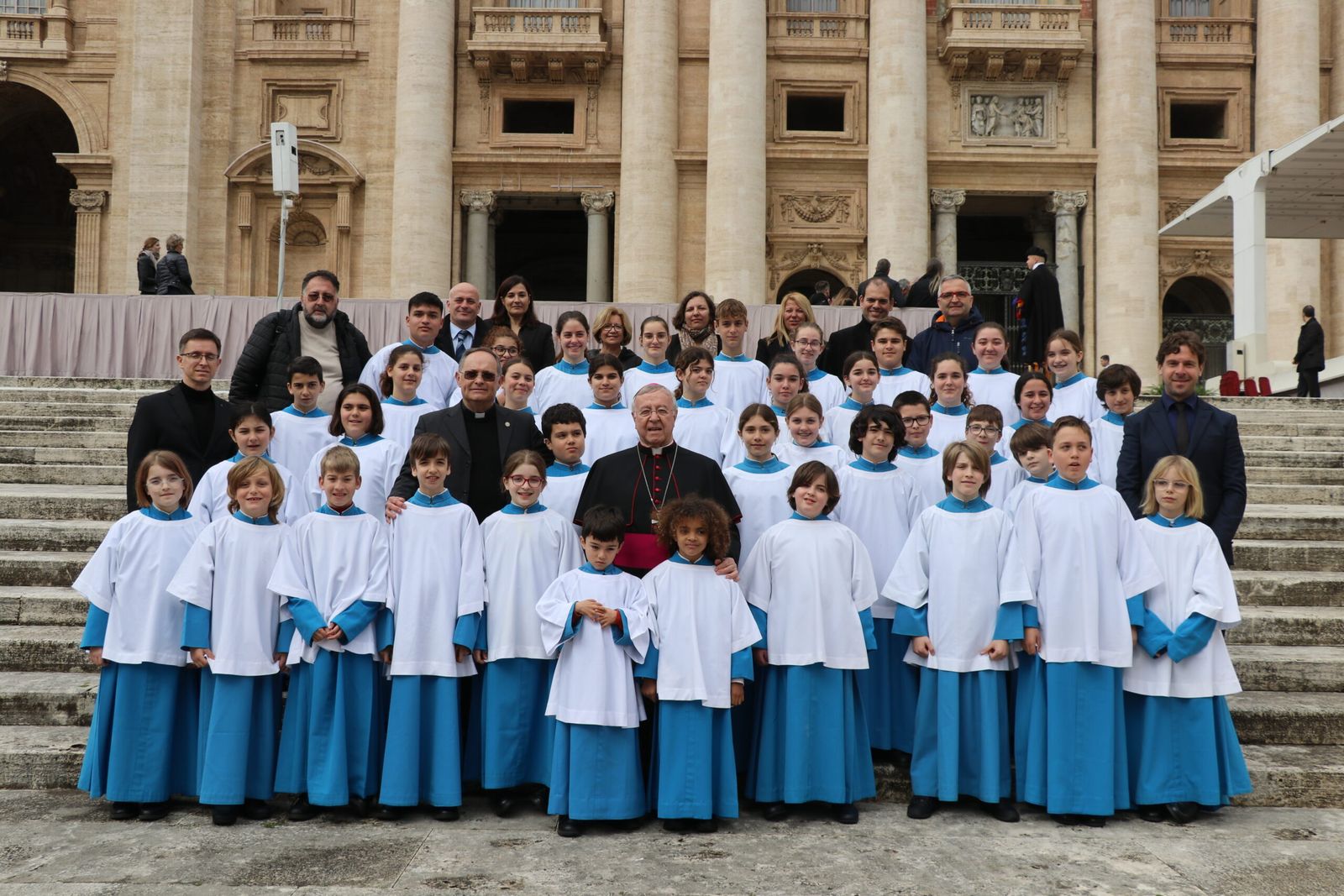 Los niños Escolanía de Lluc en el Vaticano
