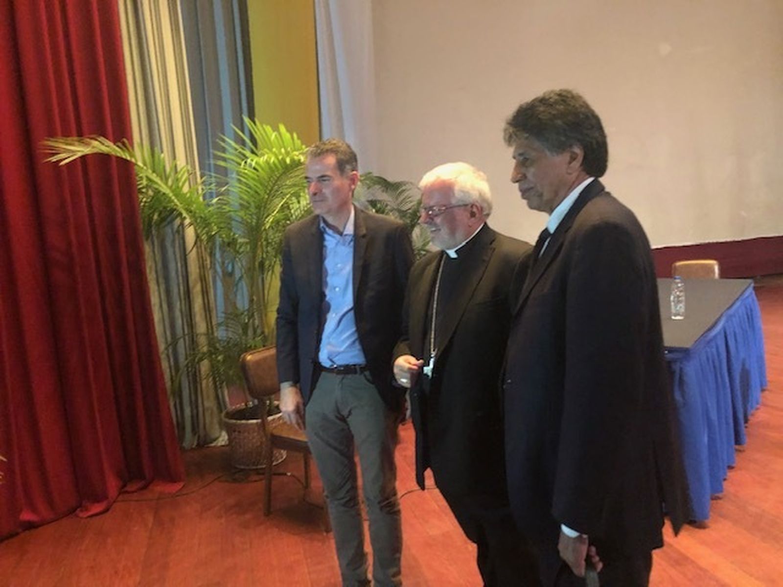 LUciani y el Nuncio de Venezuela