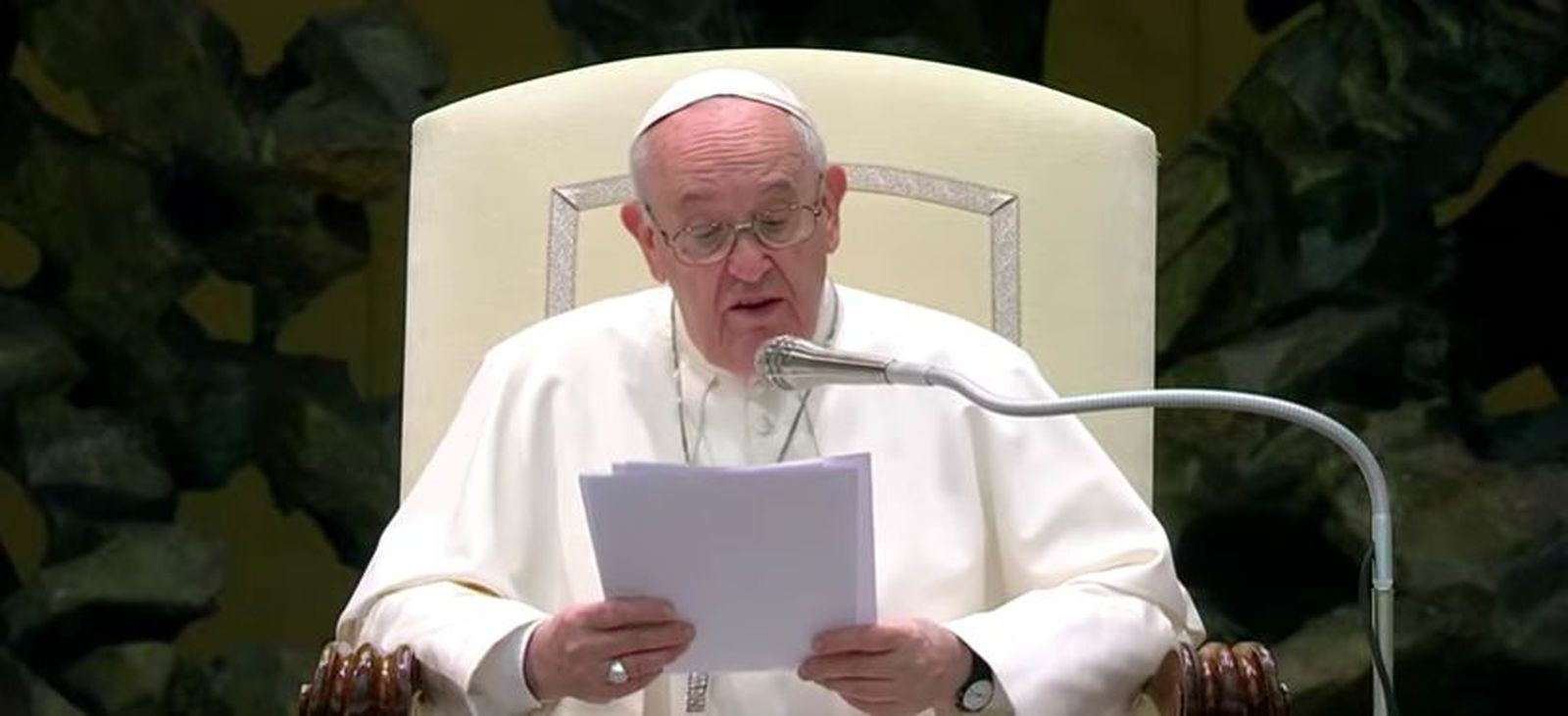 Audiencia con el Papa Francisco