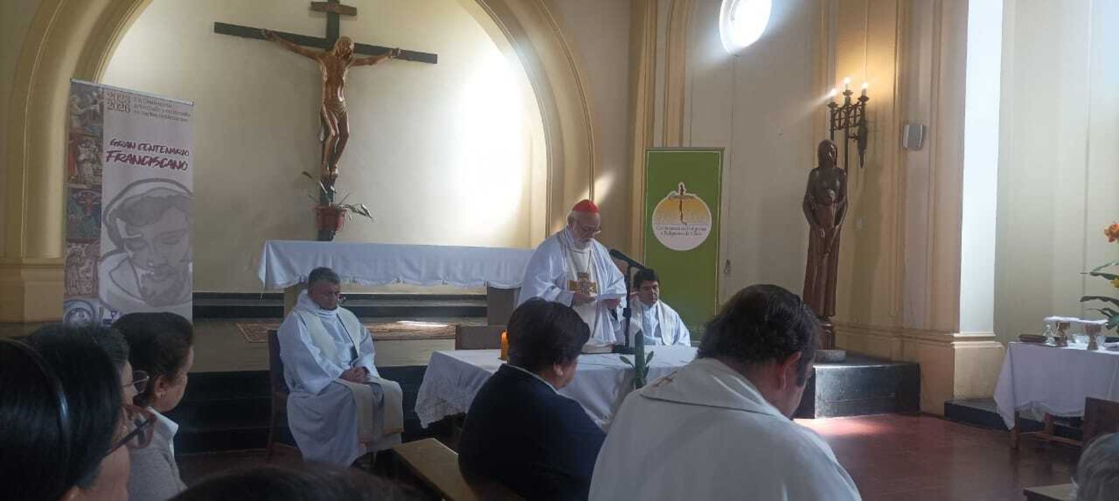 Jornada concluyó con eucaristía presidida por cardenal arzobispo de Santiago, Celestino Aos