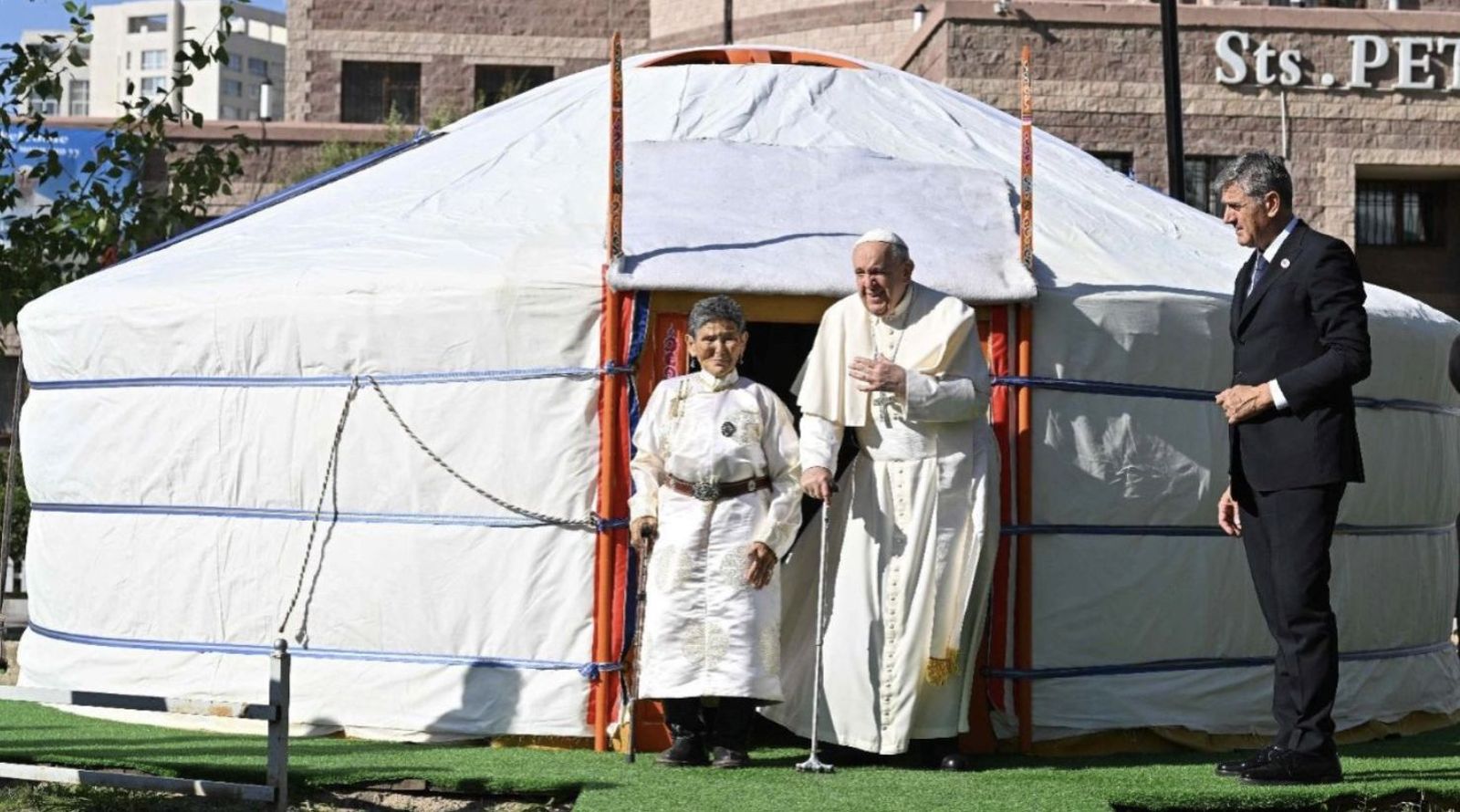 El Papa y la señora Tsetsege