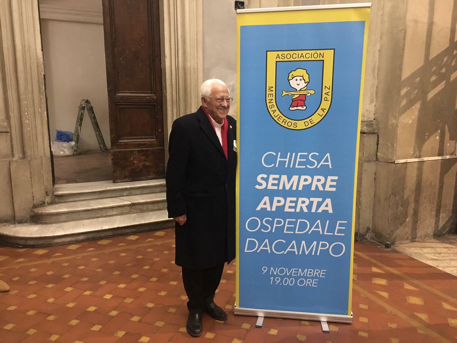 Una iglesia siempre abierta, el templo del padre Ángel en Roma