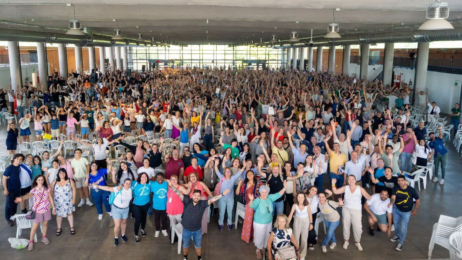 Primer encuentro del Coro en la Casa de Campo