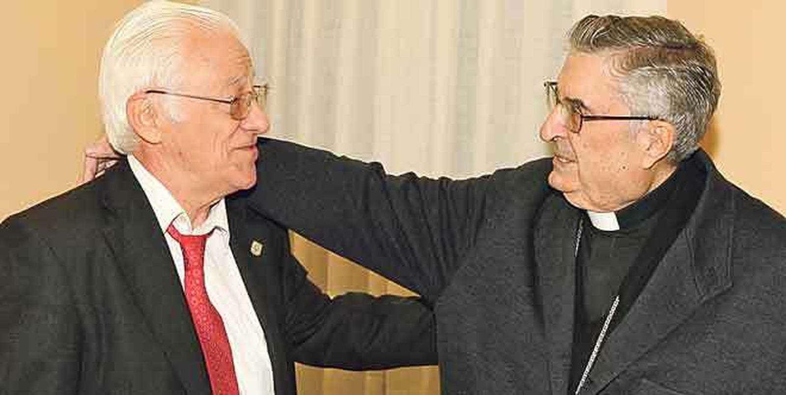 Padre Ángel y Gabino Díaz