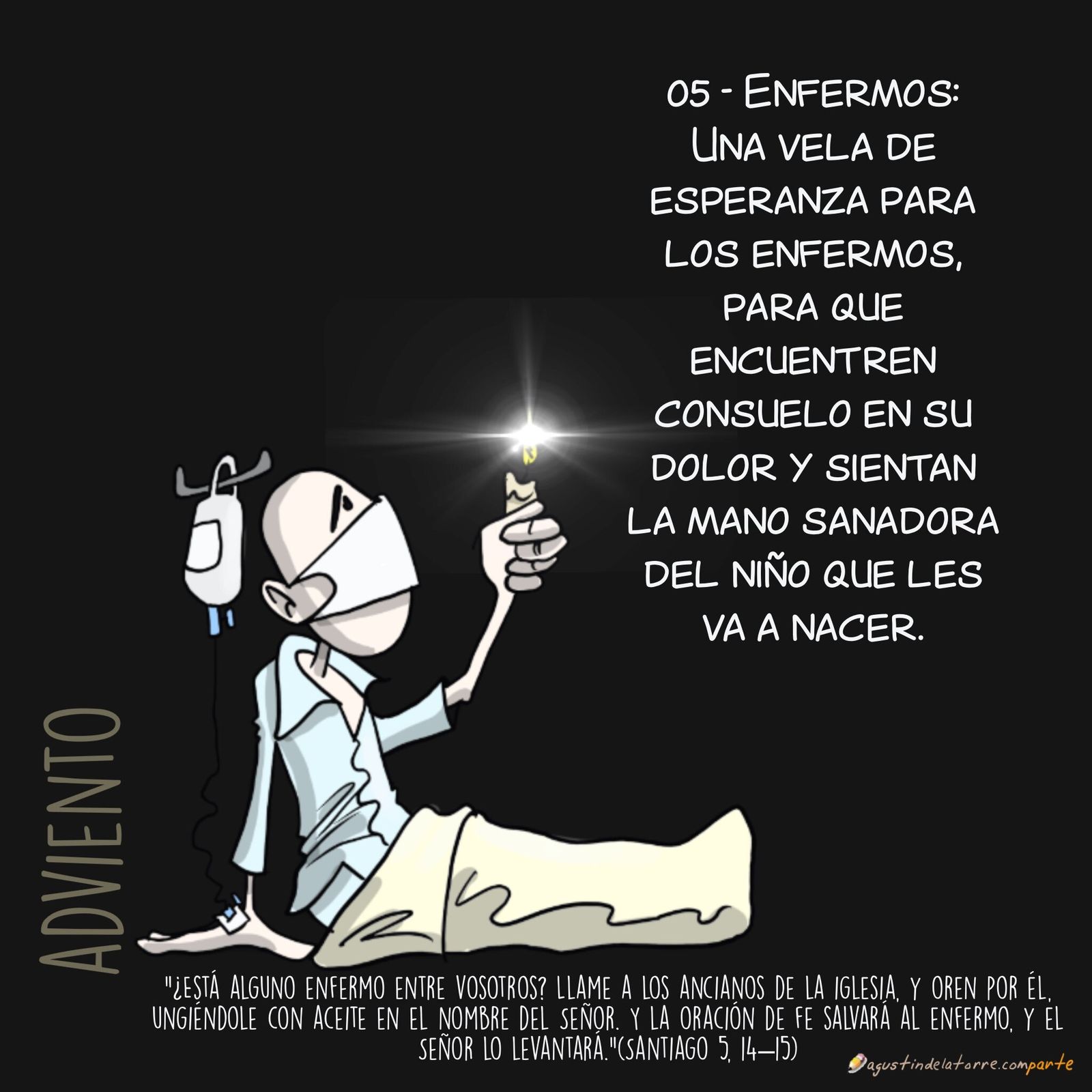 05/24. Una vela de esperanza para los enfermos…