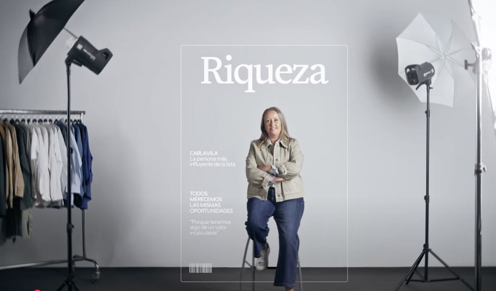 Fotograma de la campaña de Manos Unidas