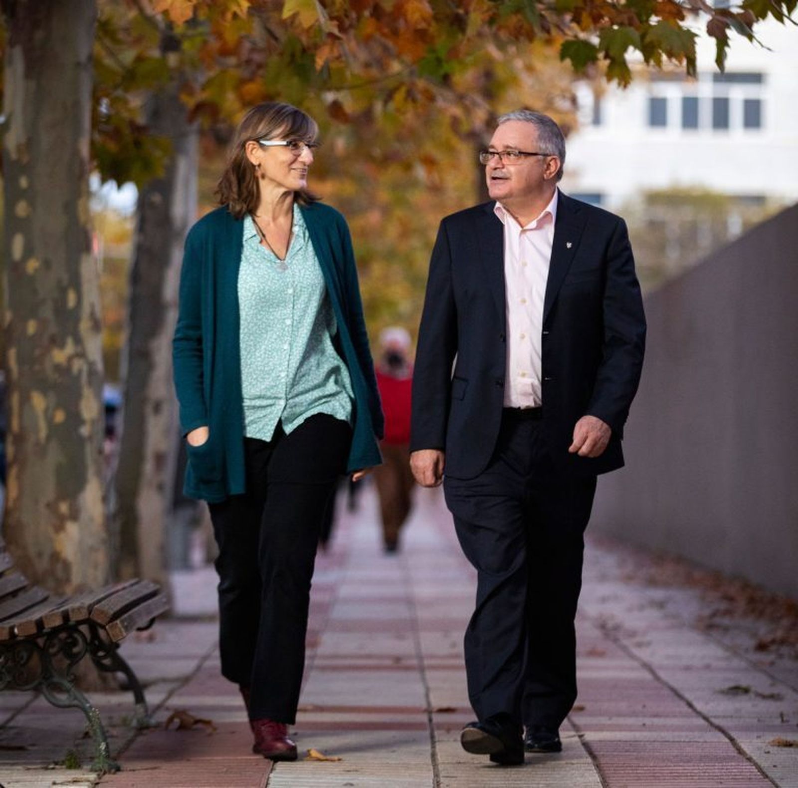 El presidente y vicepresidenta de CONFER
