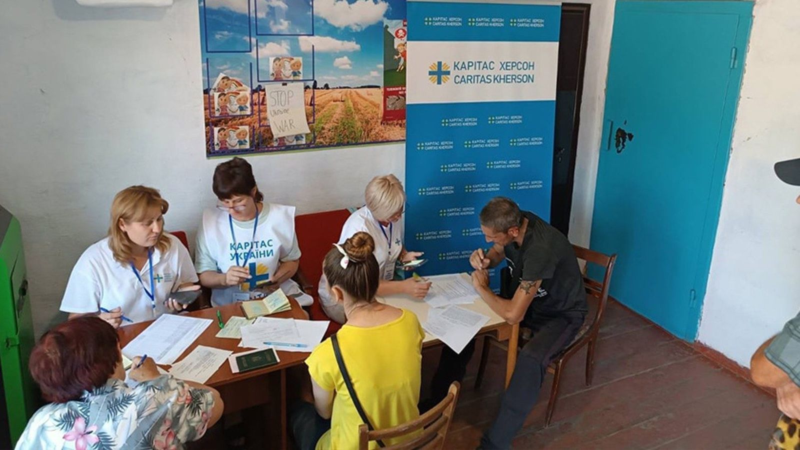 El P. Ihor se convirtió en el director de Cáritas Jersón en 2023