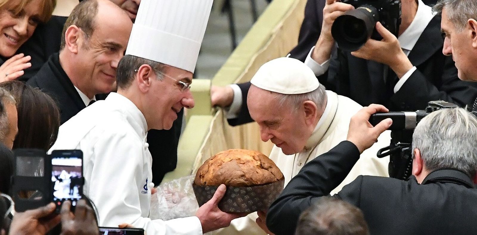 El Papa, a dieta