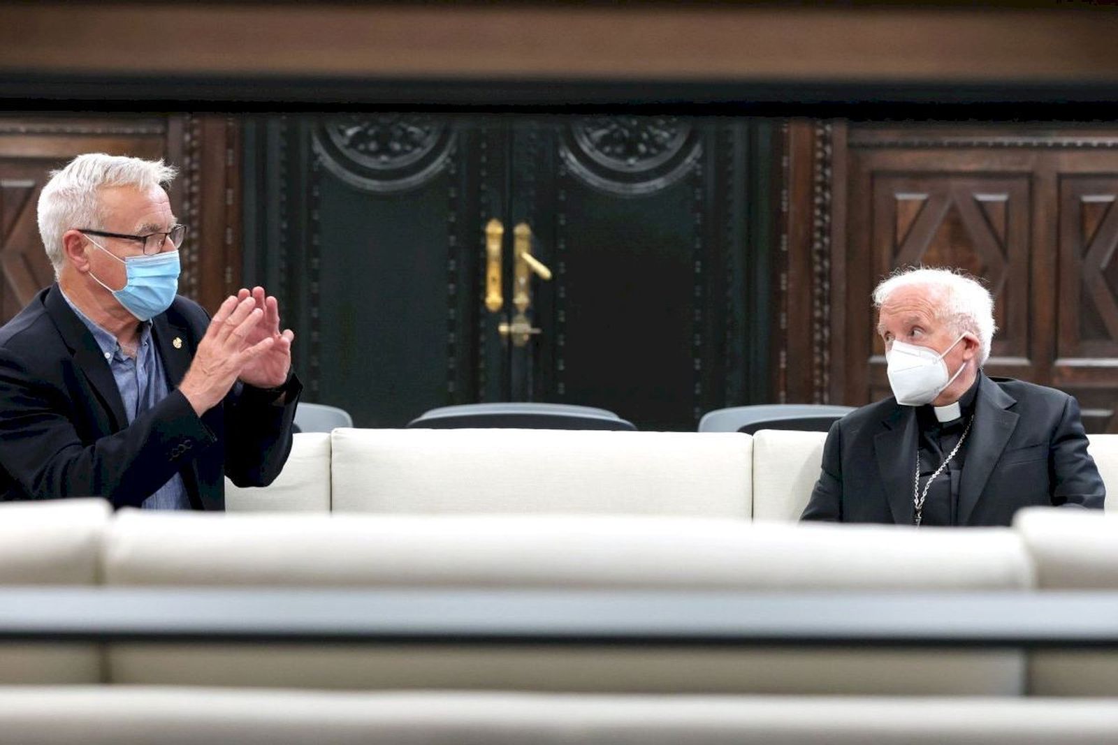 Ribó, junto a Cañizares