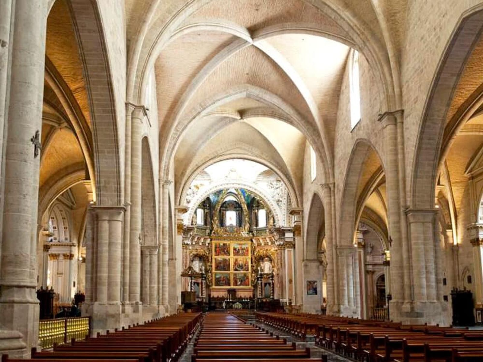 Interior de la catedral de Valencia