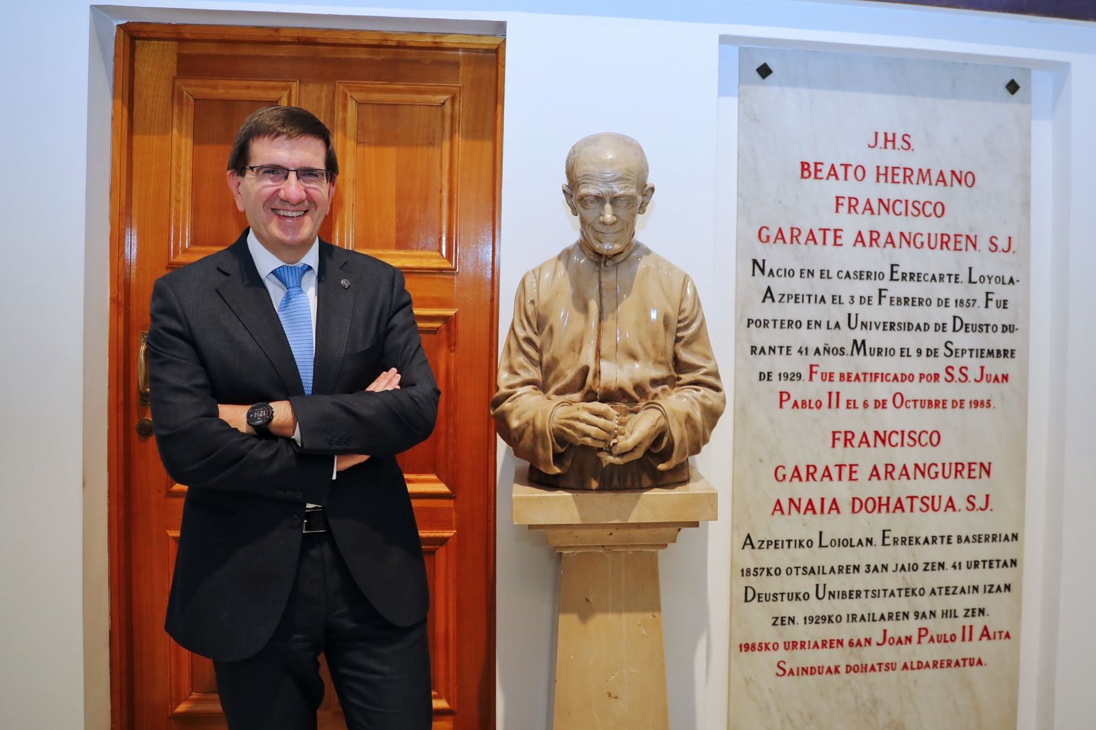 Juan José Etxeberría, nuevo rector de Deusto