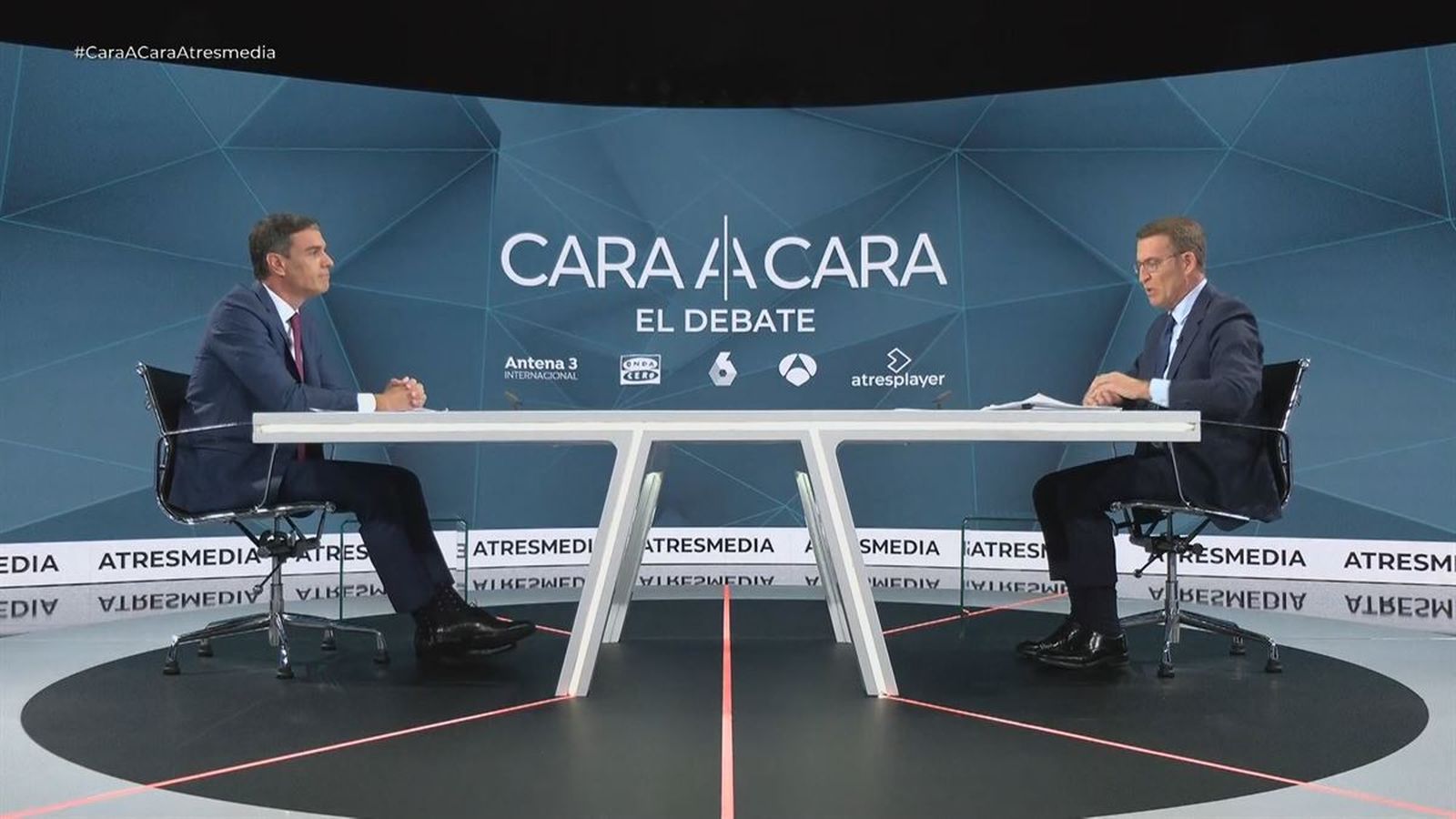 Debate entre Sánchez y Feijóo
