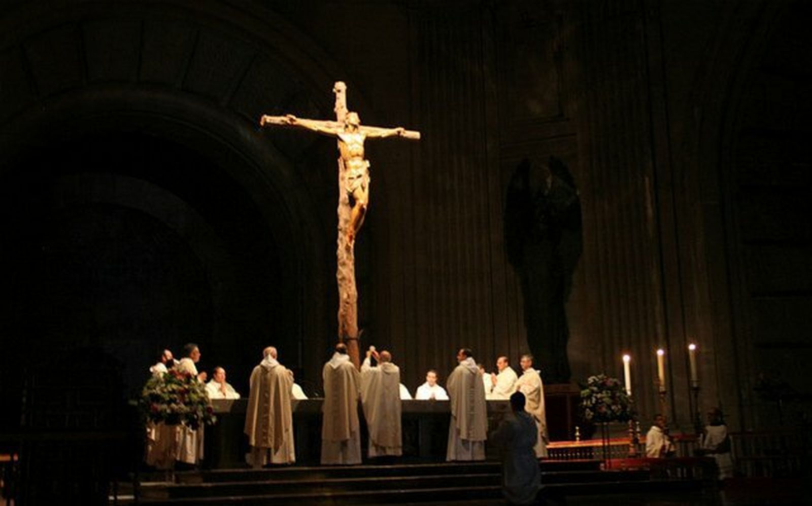 Fiesta de San Benito en la basílica del Valle de los Caídos