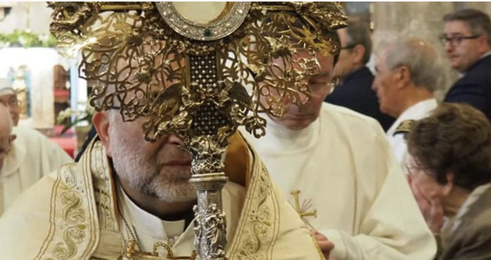 Jesús Sanz en el Corpus