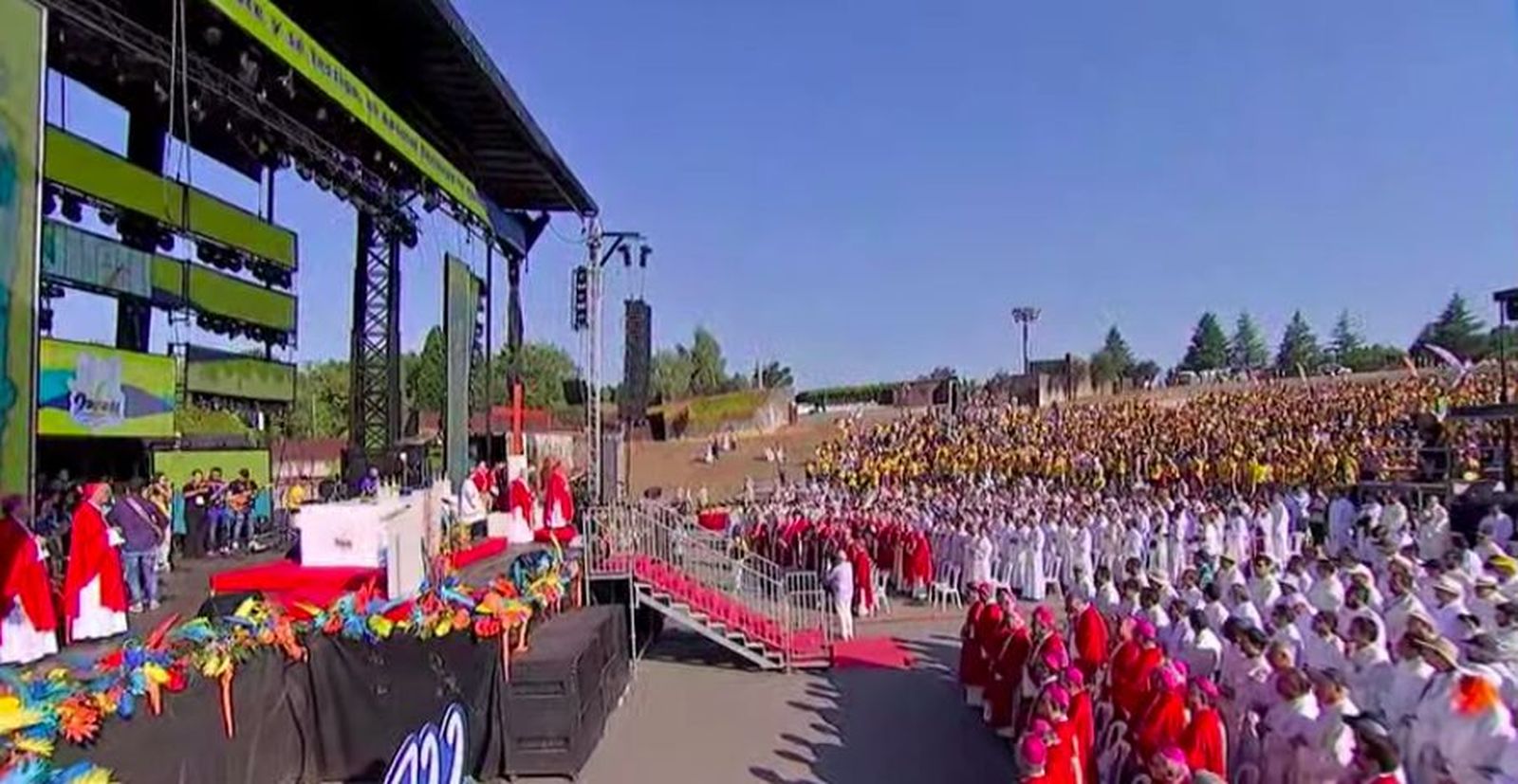 Eucaristía en el Monte do Gozo