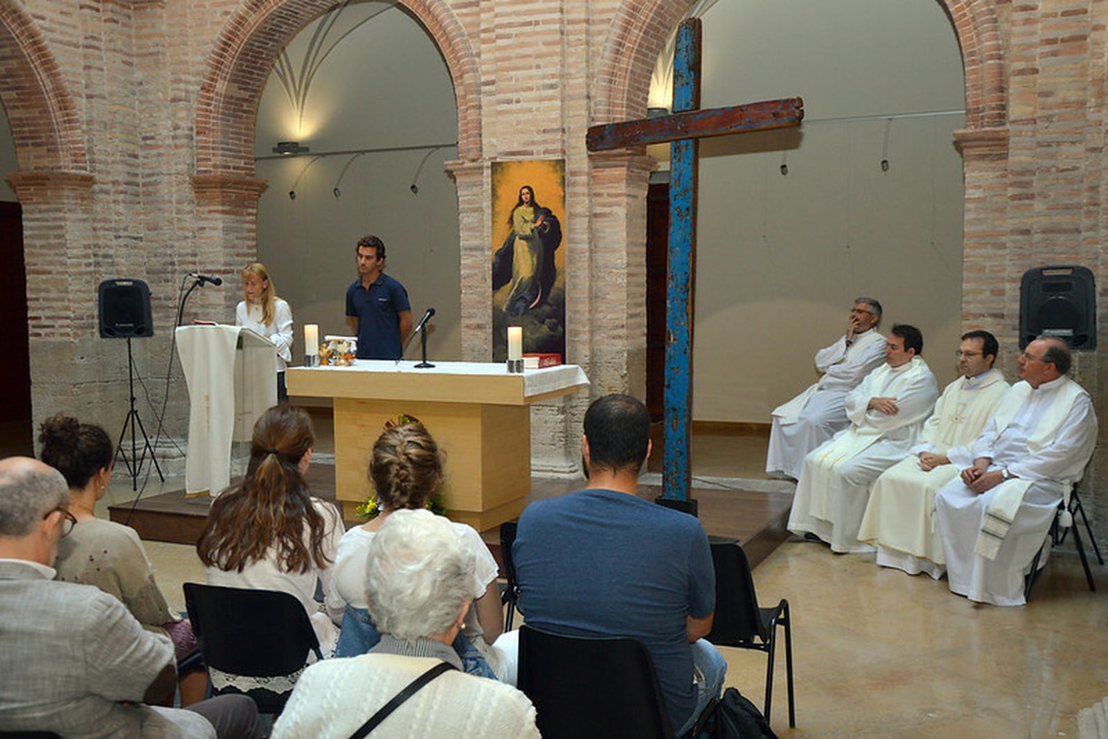 La UCV acoge la Cruz de Lampedusa