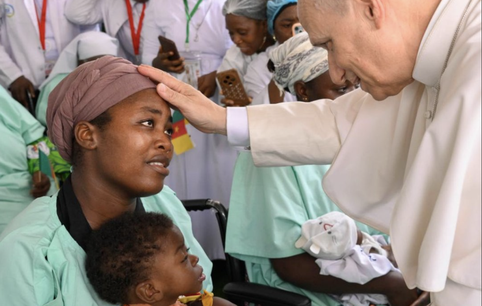El Papa en el hospital San Pablo