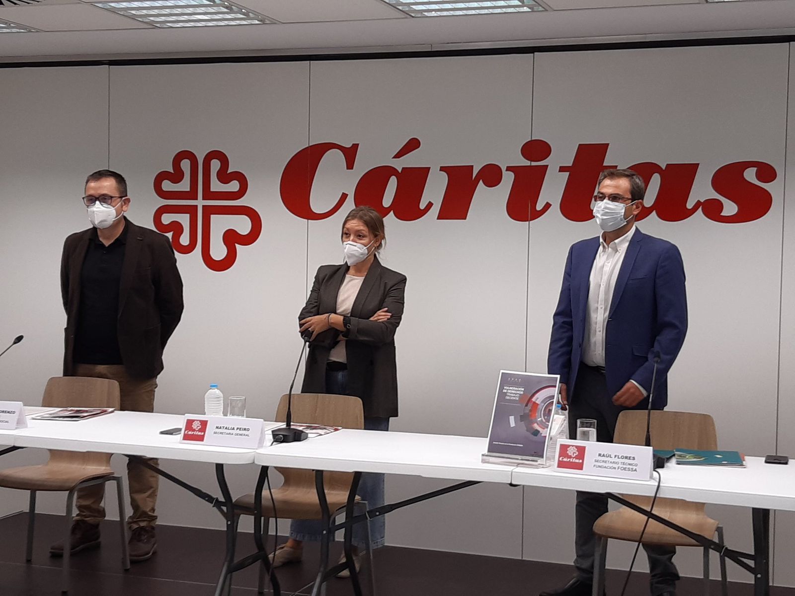 Presentación de los informes de Cáritas Española