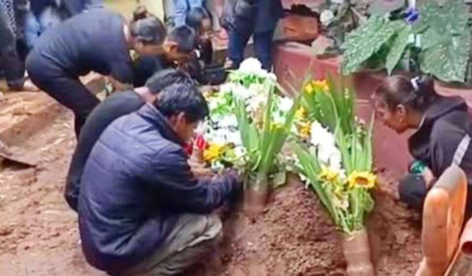 Entierro del líder indígena Francisco Marupa. Bolivia.