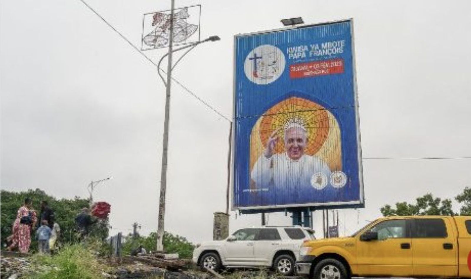 Papa, visita a Congo