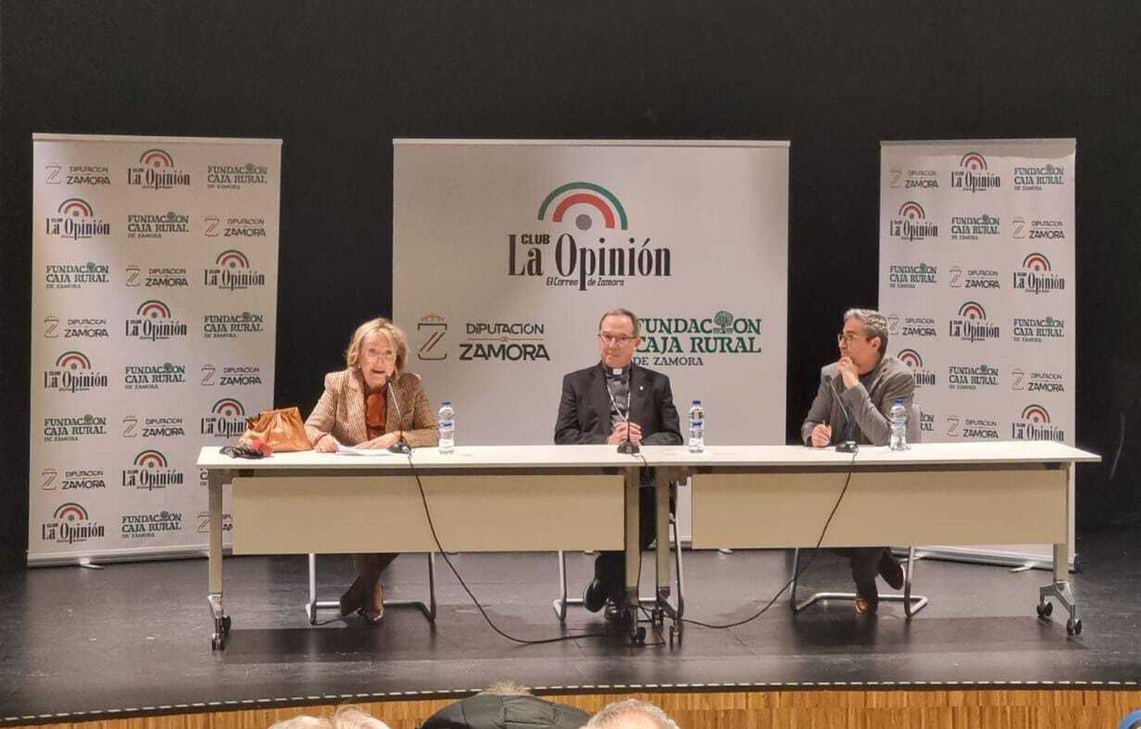 Carmen Ferreras, Fernando Valera y Jesús Bastante