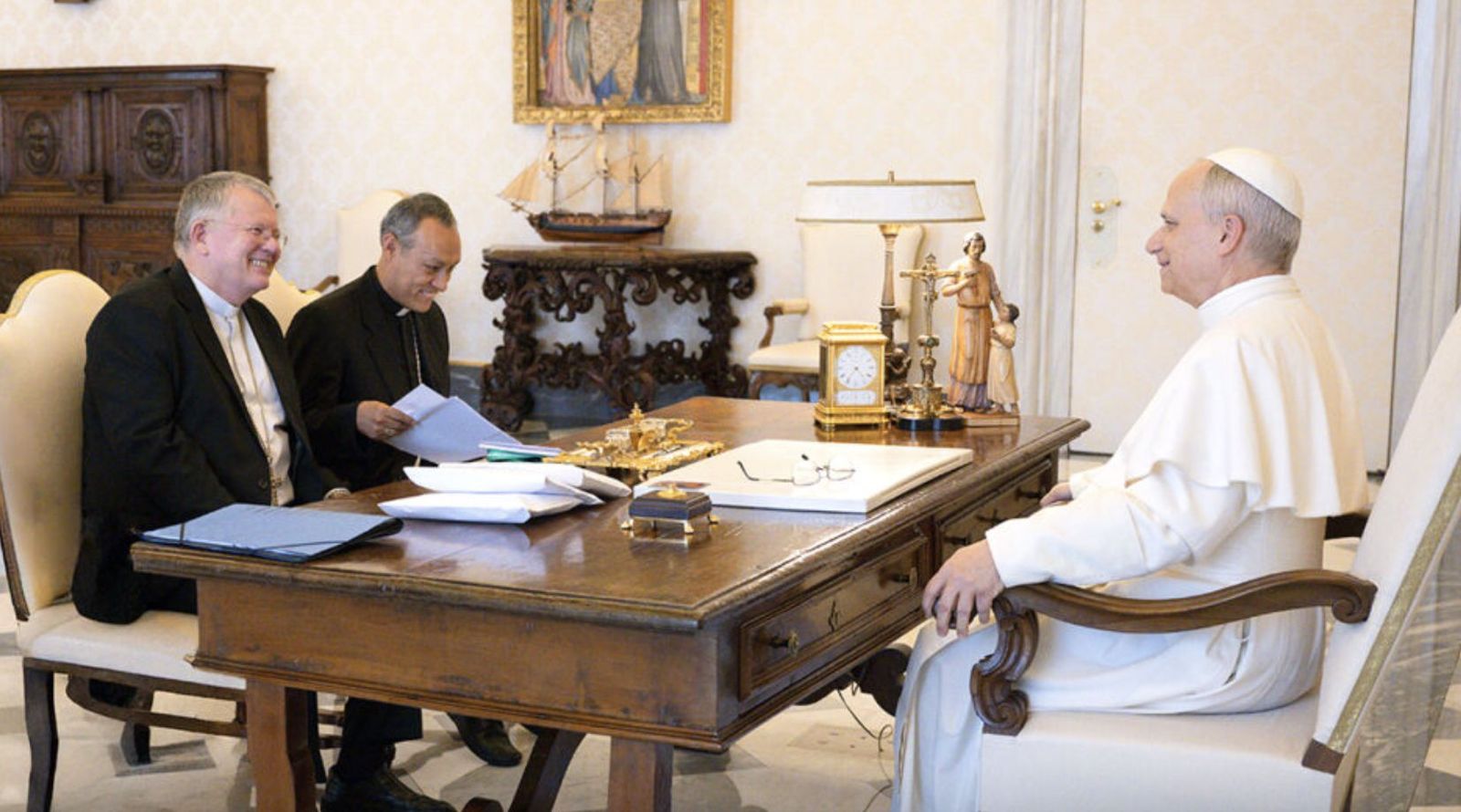 Prevost, con la directiva del CELAM