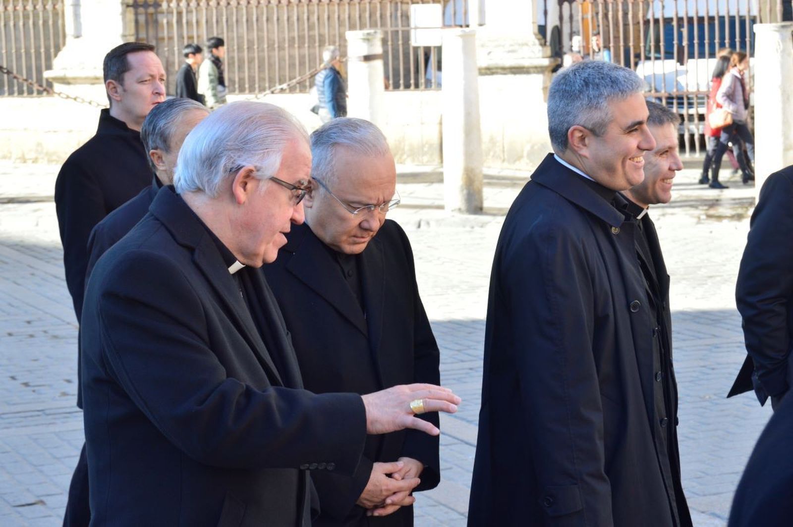 Saiz Meneses, con Peña Parra