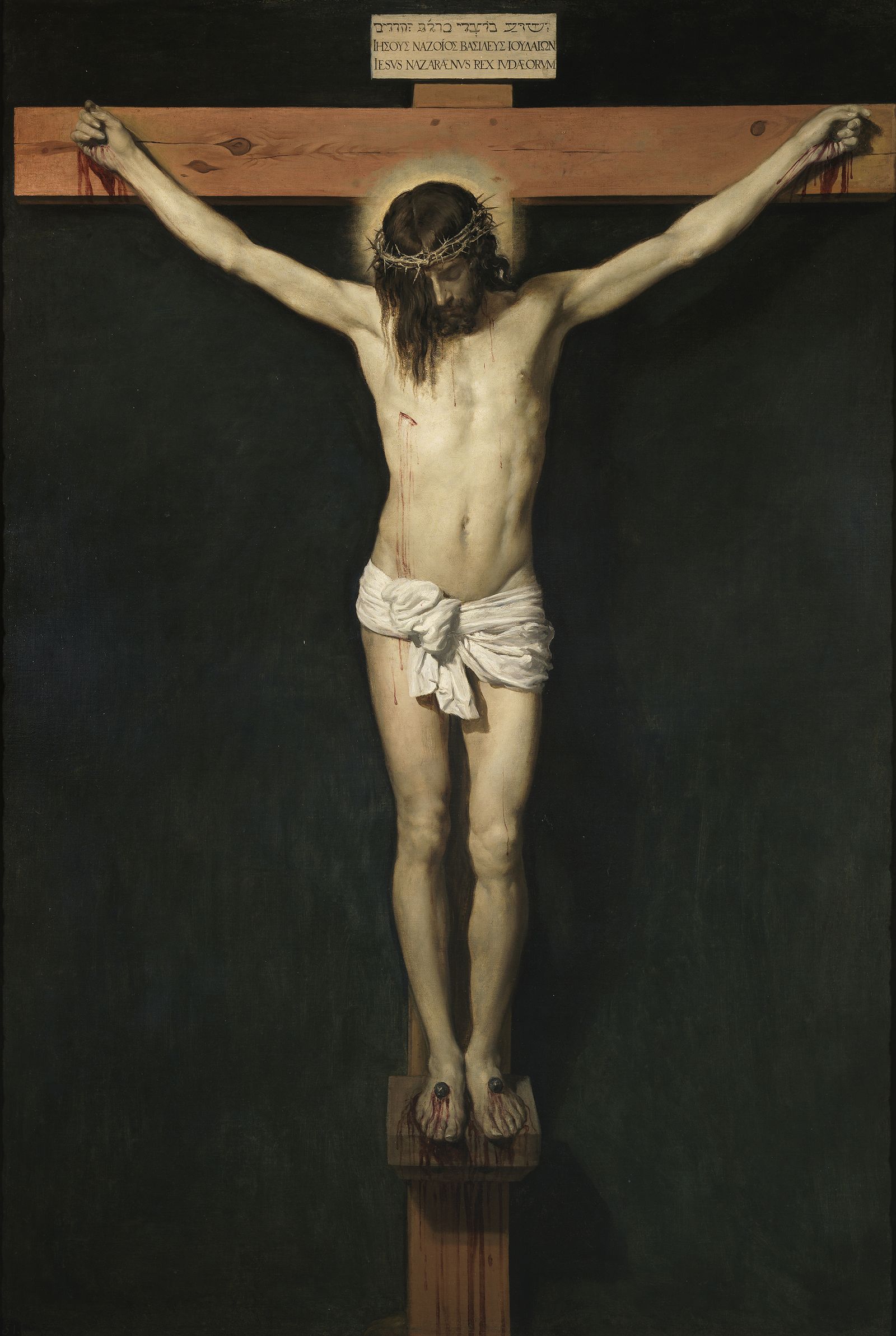 Cristo de Velázquez (1632). Museo del Prado.